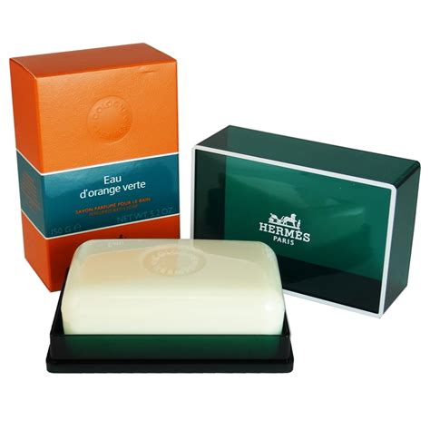 hermes d orange verte shampoo perfumed soap|hermes bath soap.